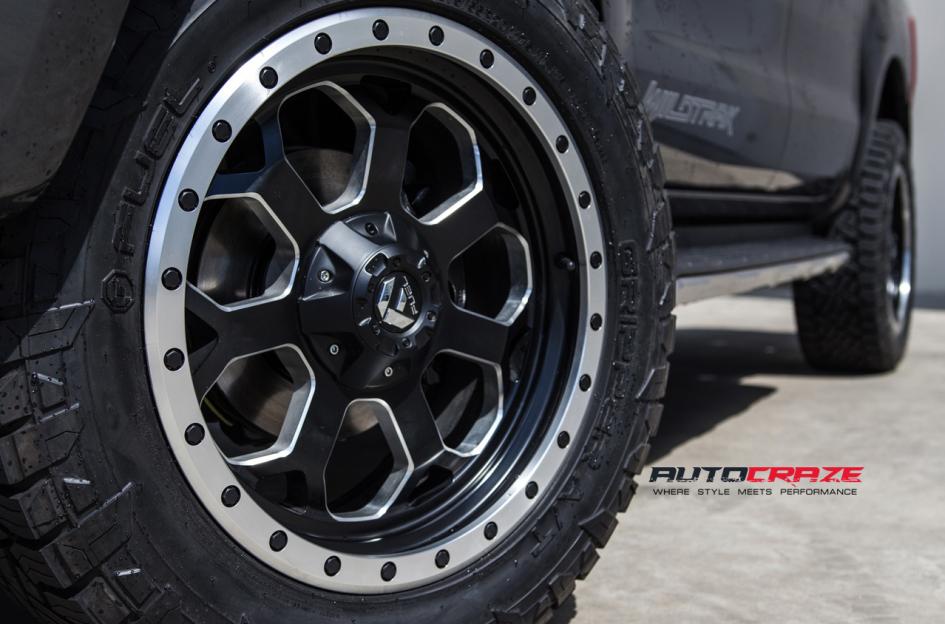 FORD RANGER SAVAGE GLOSS BLACK MILLED ACCENTS